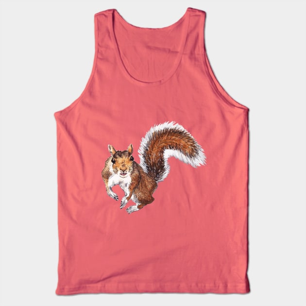 Squirrel Tank Top by Bridgetdav